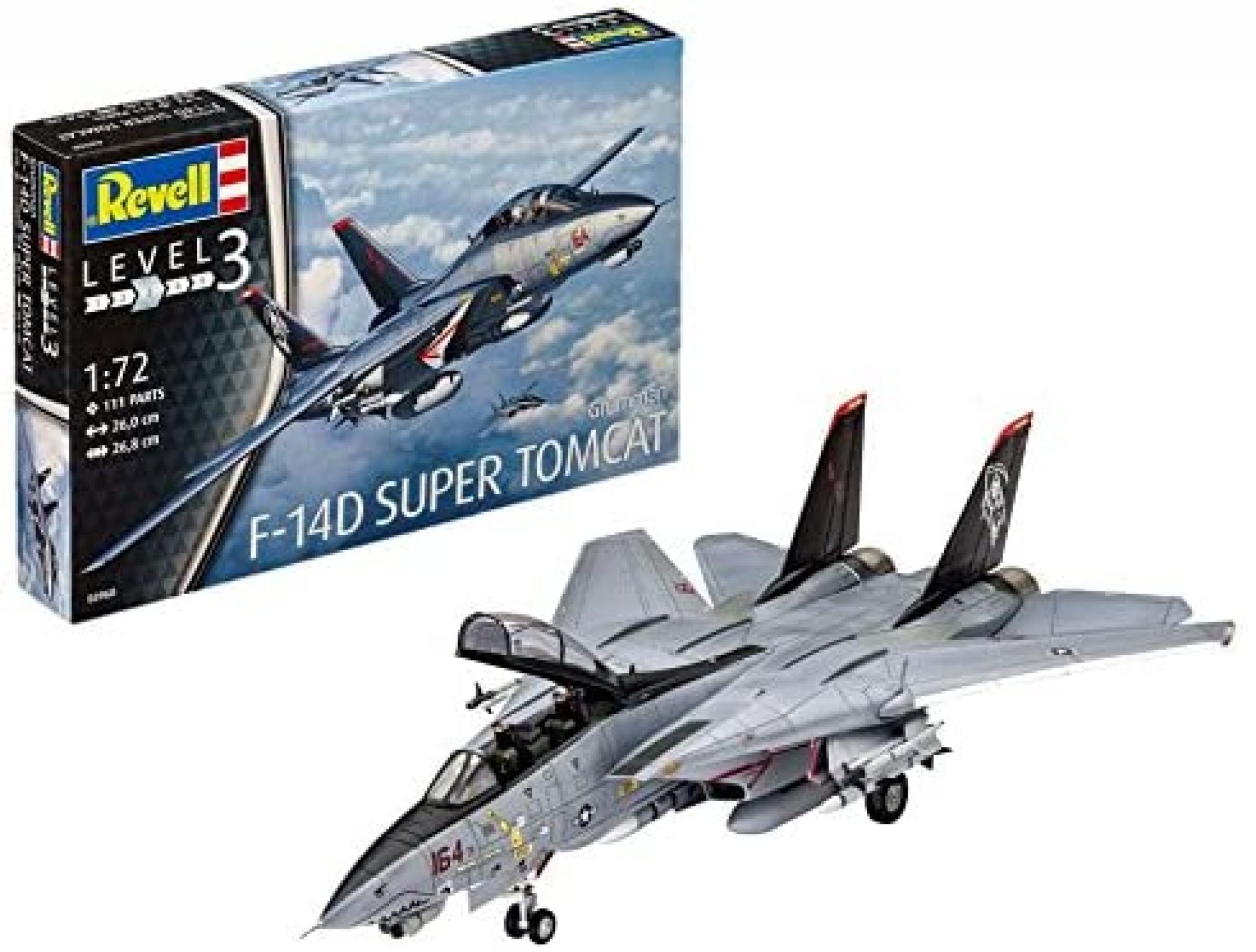 Maqueta Revell Grumman F D Super Tomcat Escala