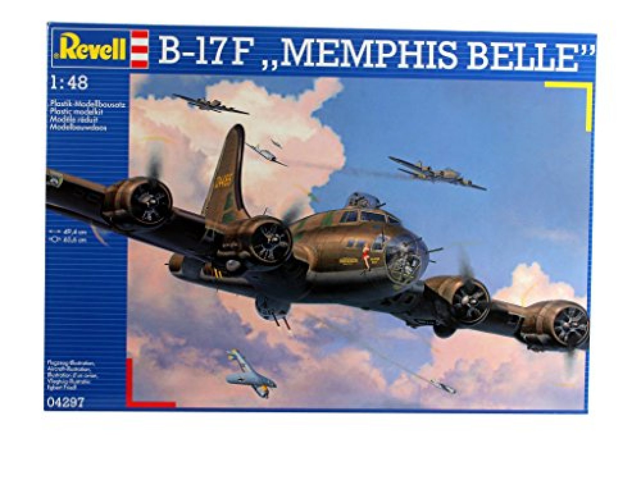 Maqueta Revell 80-4297 - B17 Memphis Belle - Escala 1:48