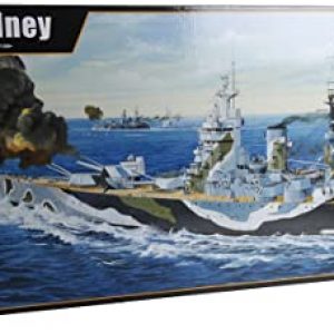 Caja Modelo Acorazado HMS Rodney