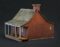 Italeri IT6179 – Diorama Farmhouse Battle American Civil War 1864 – Escala 1:72